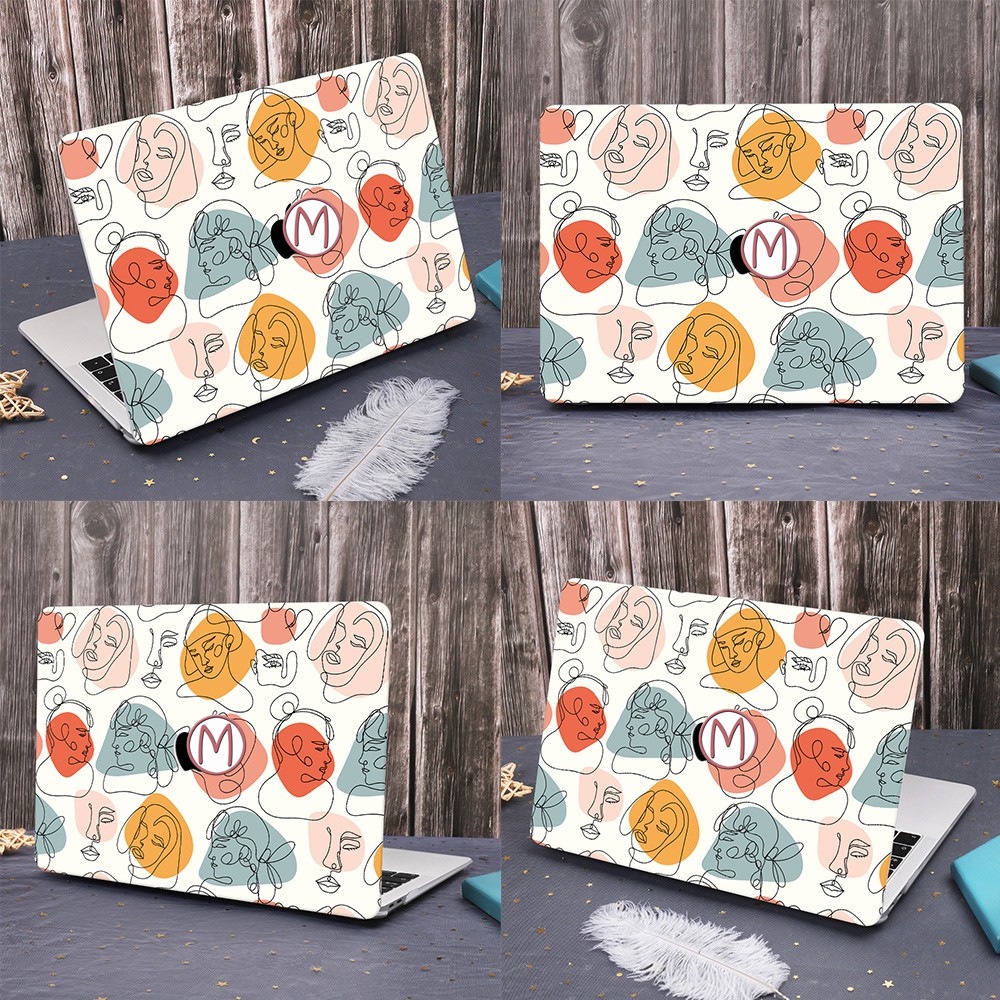 Colour Art  case Compatible for MacBook 2022 M2 Air 13 inch Case 2020 2019 2018 A2337 M1 A2179 A1932 Pro 14 M1 15 16 Case with Keyboard Cover for Air 13 Retina Display and Touch ID