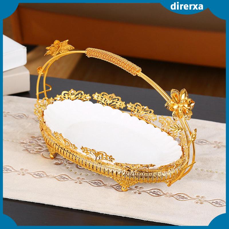 Khay Đựng Trái Cây / Bánh Kẹo / Snack Có Tay Cầm Dùng Cho Quầy Bartop