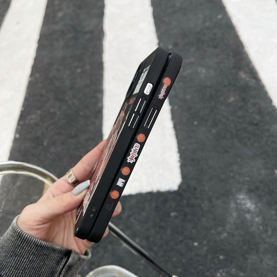 Ốp Điện Thoại Silicon Hoạt Hình Slamdunk iPhone 13 11 12 14 Pro MAX 13 mini 6 6s 7 8 Plus 7plus 8plus 7 + 8 + X XR XS MAX SE 2020 2022