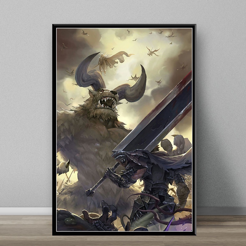 Tranh Sơn Dầu Phong Cách Anime Nhật Bản Cho Bé