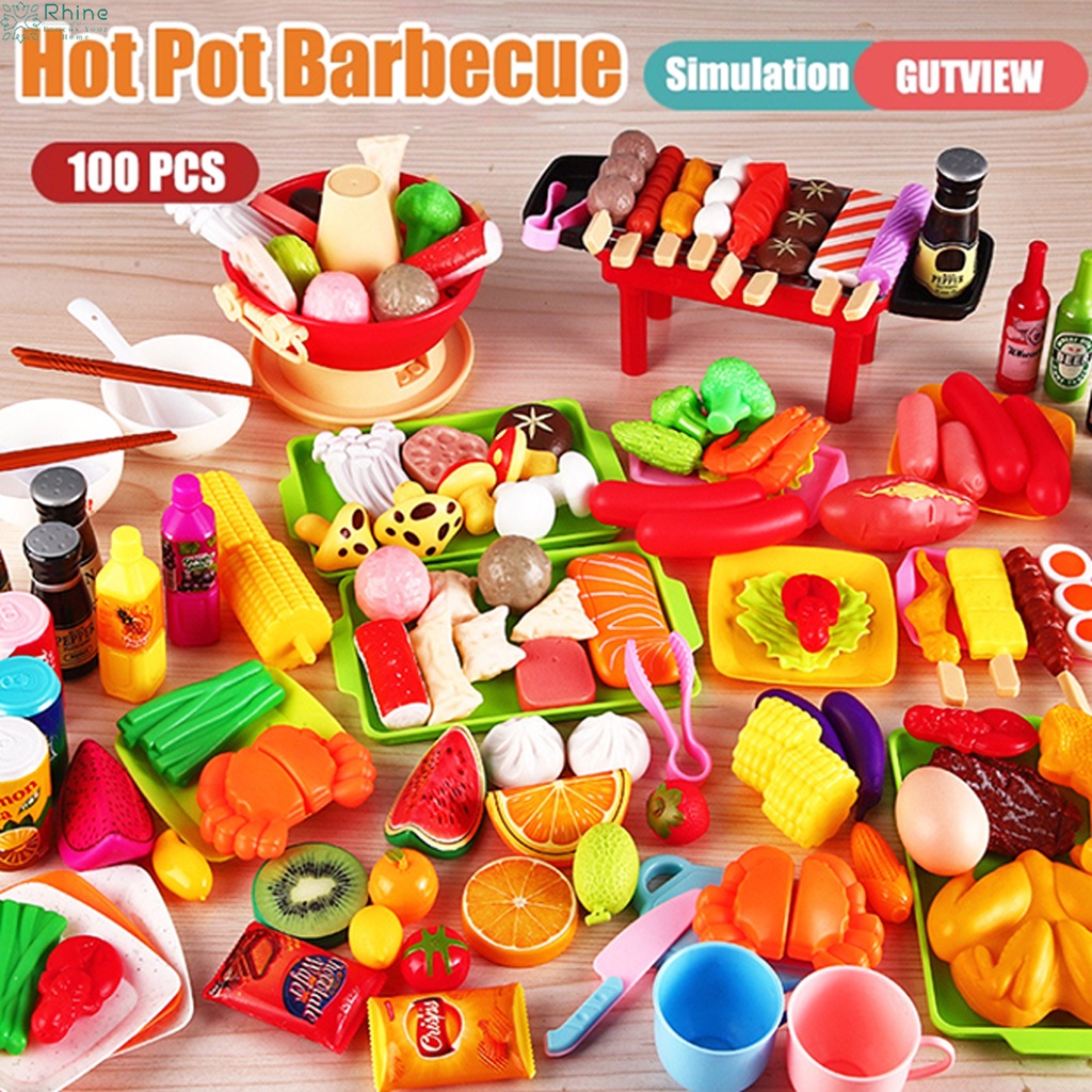 Set 100 Món Đồ Chơi Nhà Bếp Vui Nhộn Cho Bé