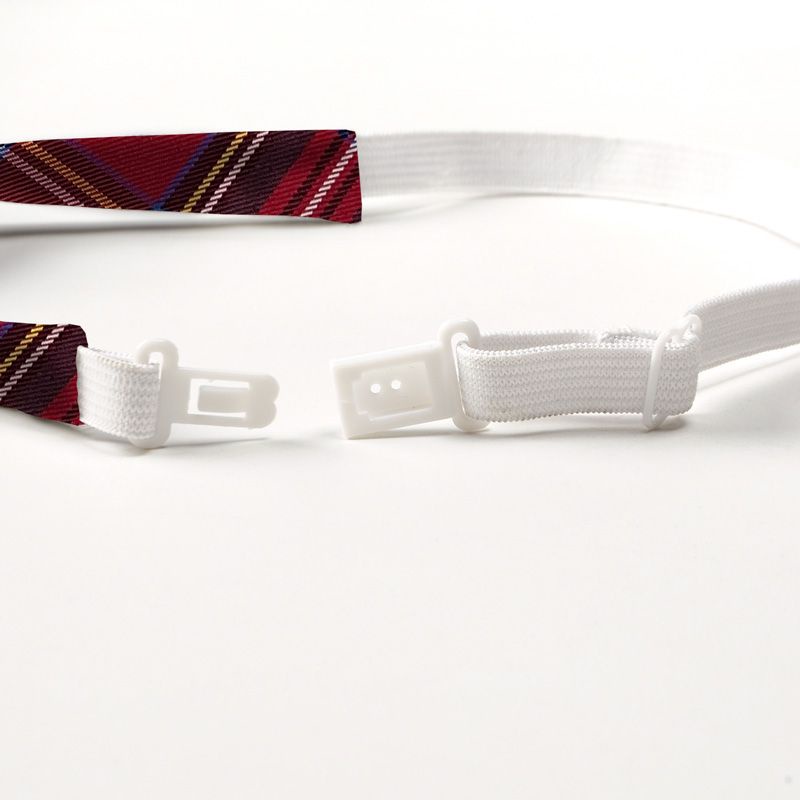 Cà Vạt Nơ Đồng Phục Học Sinh Nhật Bản Màu Trắng / Đỏ / Vàng / Sọc Caro Phong Cách Preppy Mới Cho Nữ