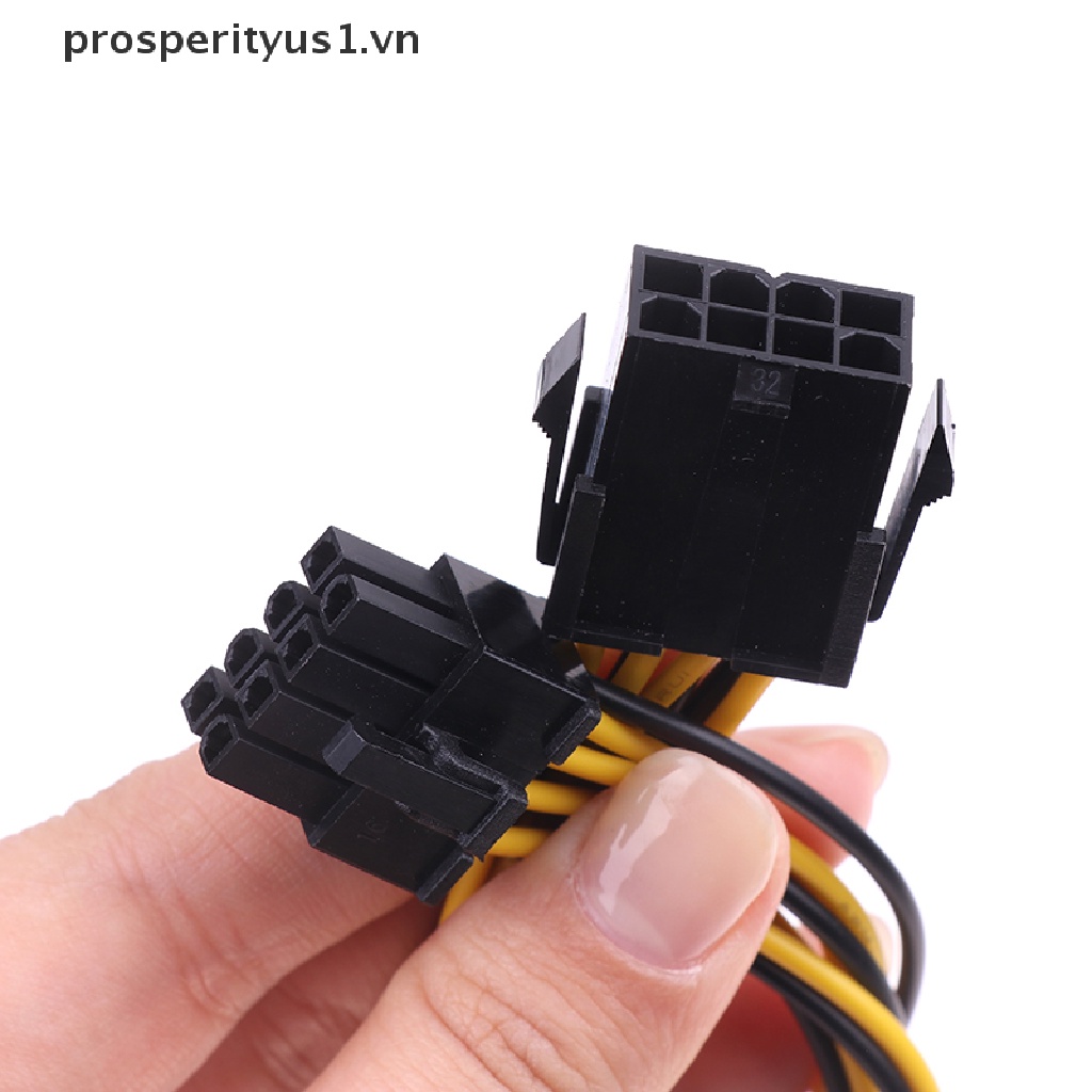 Dây Cáp Đồ Họa Chuyển Đổi PCI-E CPU EPS 8 Pin Sang Dual 8P prosperityus1