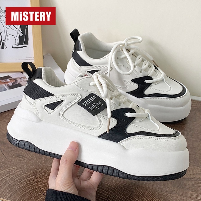 Mistery GiàY Sneaker Nữ Đế Cao 5Cm  MIS-743