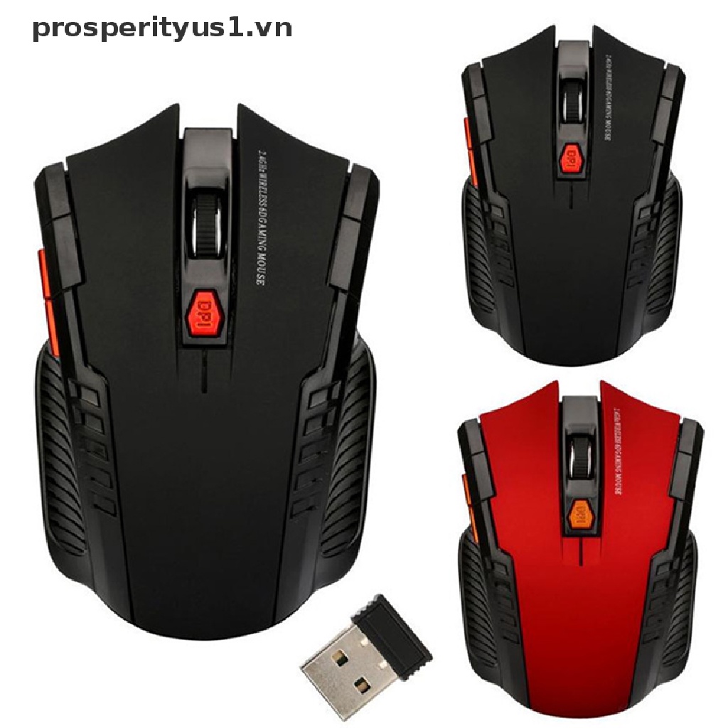 Chuột không dây prosperityus1 6 Phím 2.4GHz