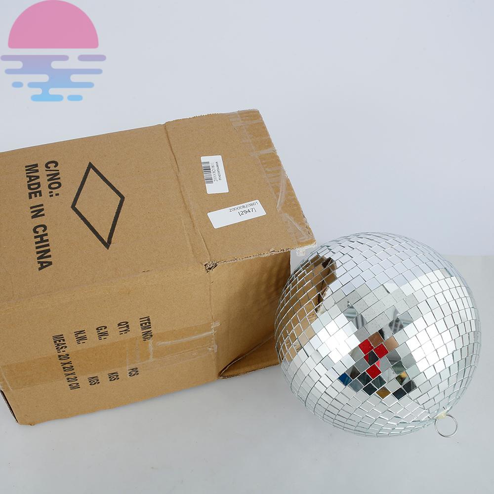 Quả Cầu Kính Tráng Gương Phản Quang 8 Inch Dùng Để Trang Trí Cửa Hàng Disco Dkc5387