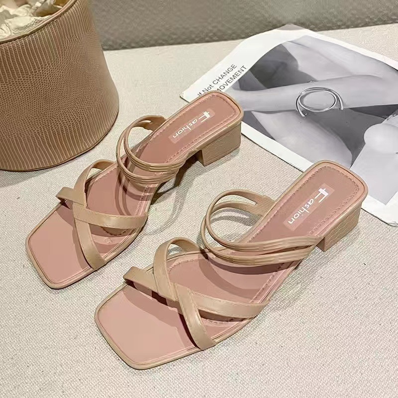 Dép Sandal Hai Quai Thời Trang Đi Biển 2023 Dành Cho Nữ