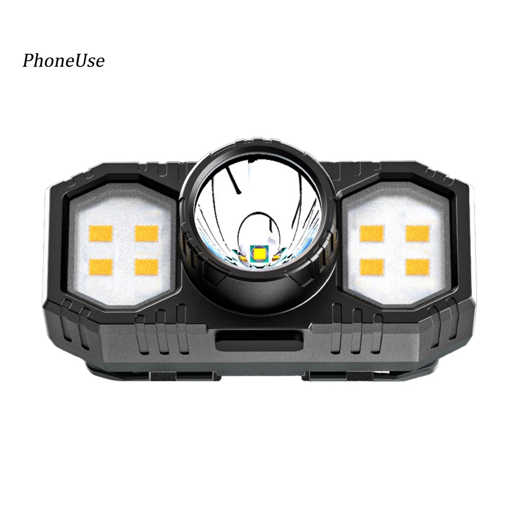 Đèn Pin Đeo Đầu PU LED IPX6 Không Dây Chống Nước Chống Trượt Dùng Ngoài Trời