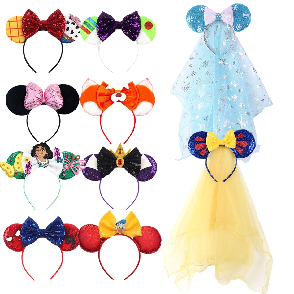 Băng Đô Cài Tóc Hóa Trang Nhân Vật Hoạt Hình Disney