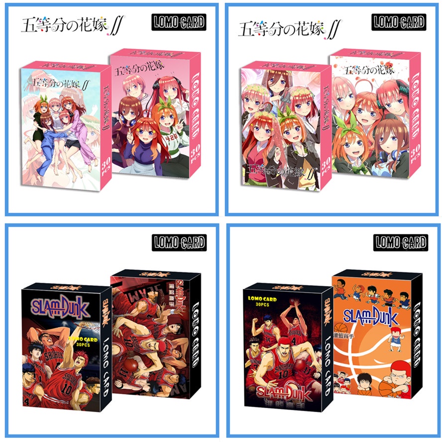 Hộp 30 Tấm Ảnh Lomo Card Hoạt Hình ONE PIECE