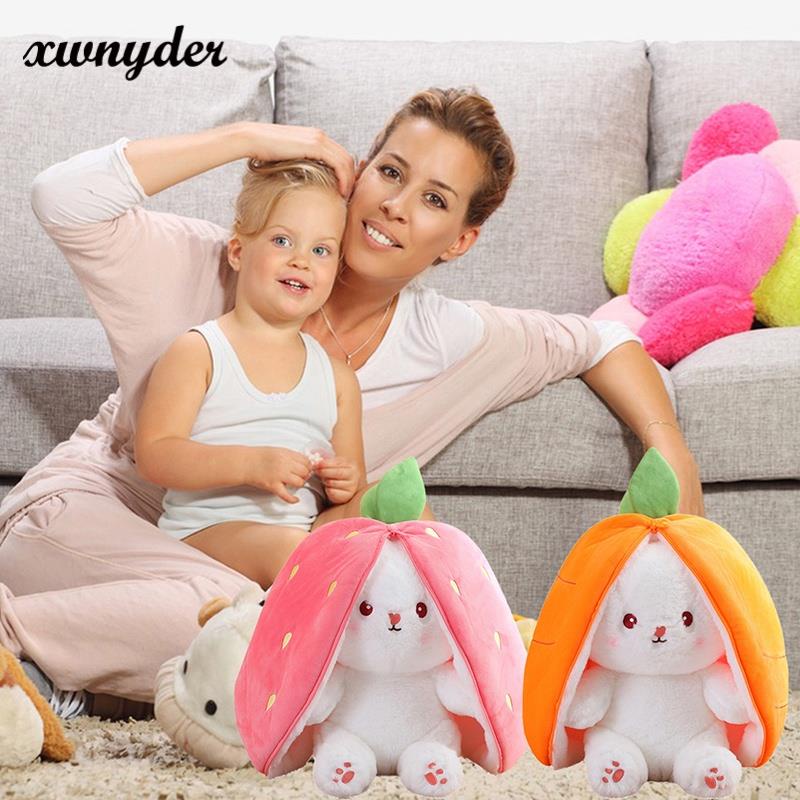 Thỏ Nhồi Bông 2 Trong 1 Hoạt Hình Dễ Thương