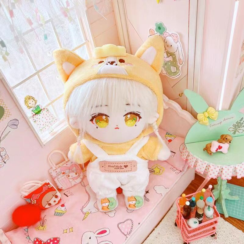 Búp Bê Nhồi Bông Cotton 20CM Thiết Kế Dễ Thương