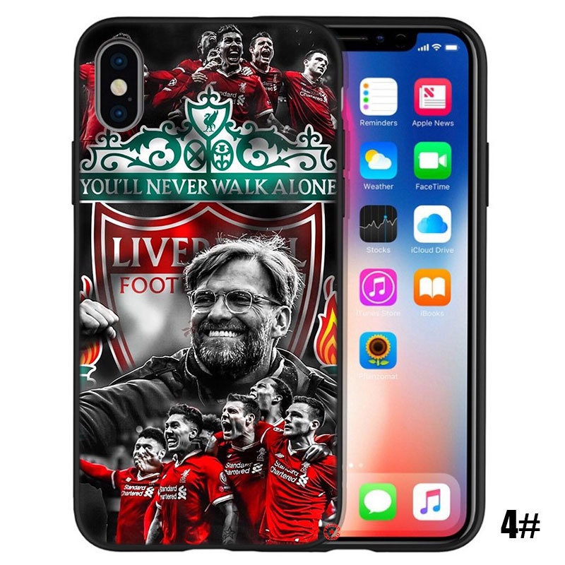 Ốp Điện Thoại Họa Tiết Liverpool Cho iPhone 12 13 Pro X XS Max Mini HAL14