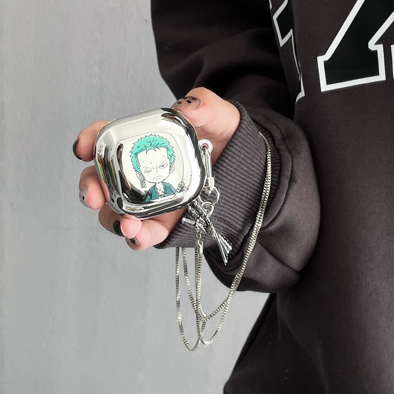 Sang Trọng Vỏ Bảo Vệ Hộp Sạc Tai Nghe samsung galaxy Buds 2 / Buds Live / Buds FE / Buds2 Pro / Buds Pro Bằng tpu Mềm Hình Gấu Phi Hành Gia Kèm Móc Khóa