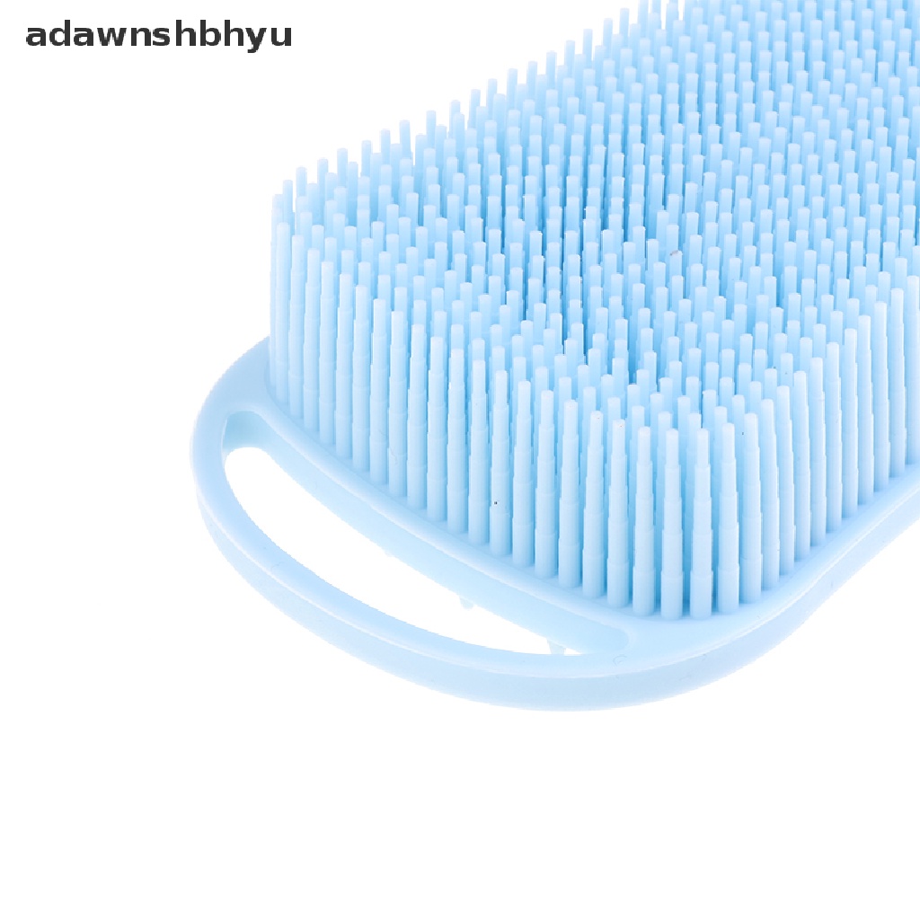 Bàn Chải Tắm Bằng Silicon Mềm Có Móc Treo Tiện Dụng