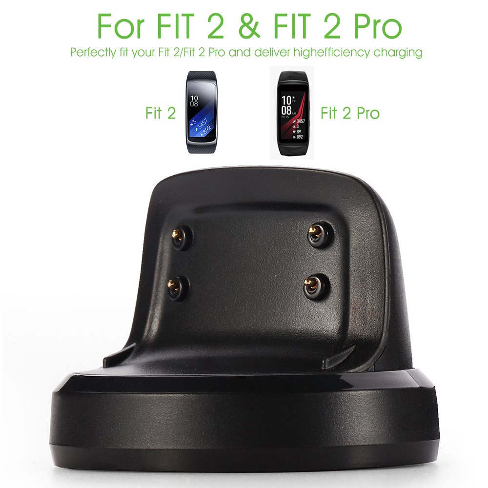 Đế Sạc Kèm Dây Cáp USB Chuyên Dụng Cho Đồng Hồ Thông Minh Samsung Gear FIT 2 Pro / FIT2 R360
