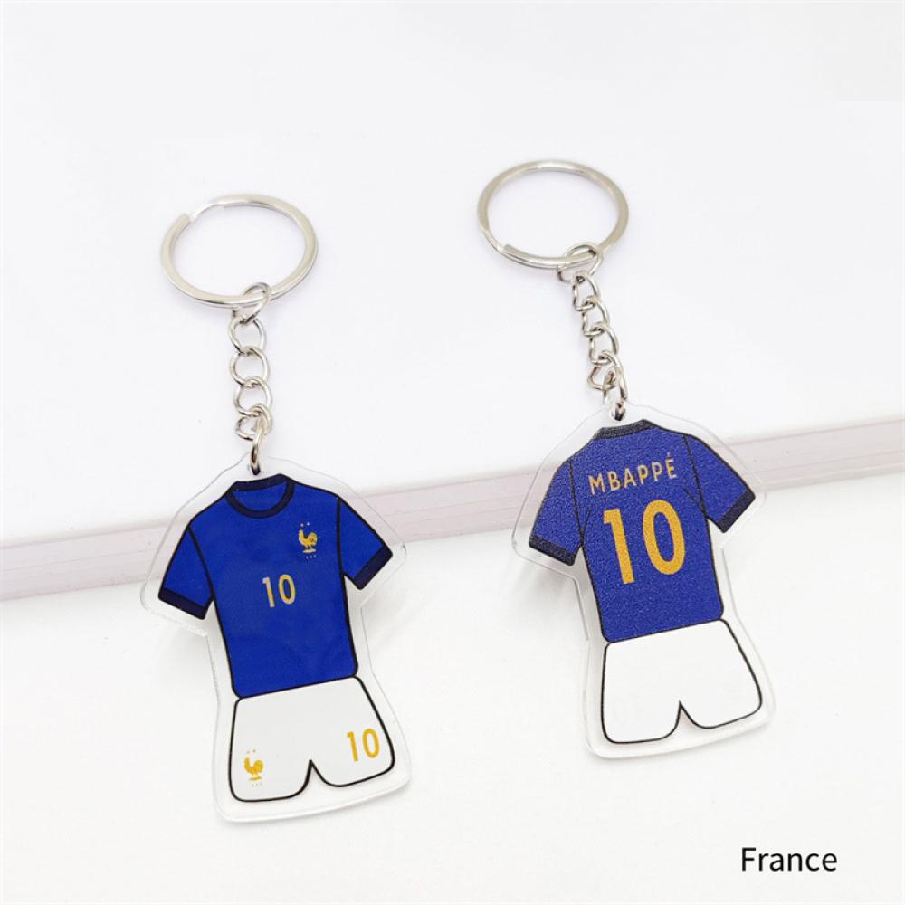 Móc Khóa Hình Ngôi Sao Bóng Đá Mini Bằng PVC D2G1