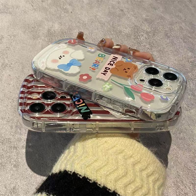 ✅Ốp Điện Thoại Mềm Họa Tiết Đường Phố Dễ Thương Cho Apple iPhone 14promax 13 / 12 11 / xsmax xr 5I