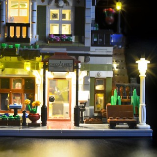 Led Light Kit for 10243 Parisian Restaurant Lighting（Excluding building blocks）