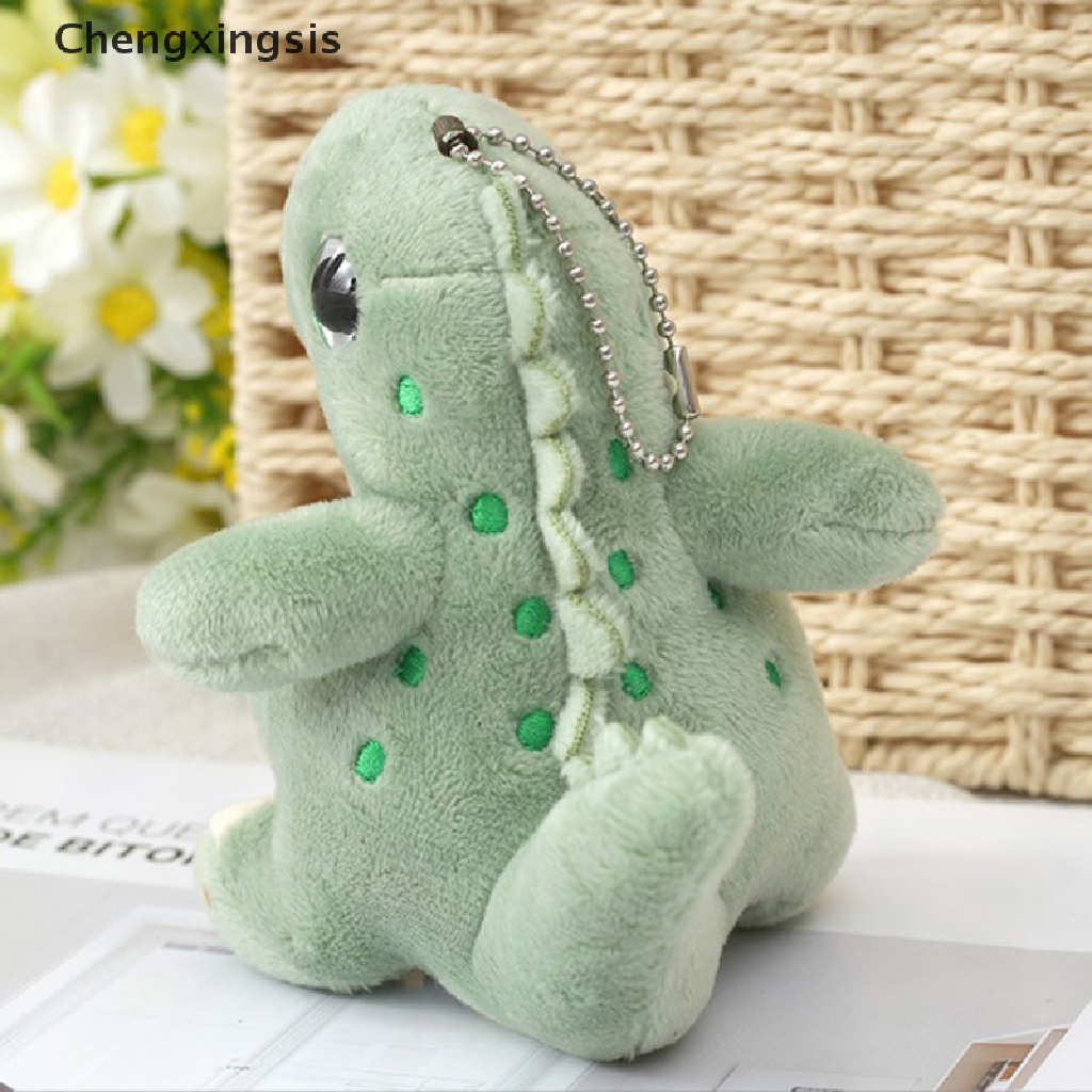 Móc Khóa Hình Khủng Long Nhồi Bông Dễ Thương