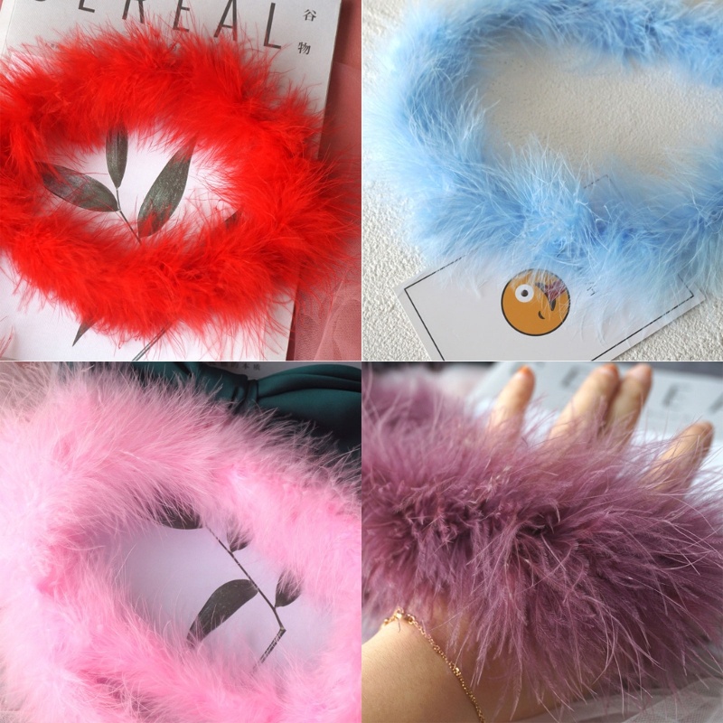 Lông Vũ 2 yards Trang Trí Váy Cưới