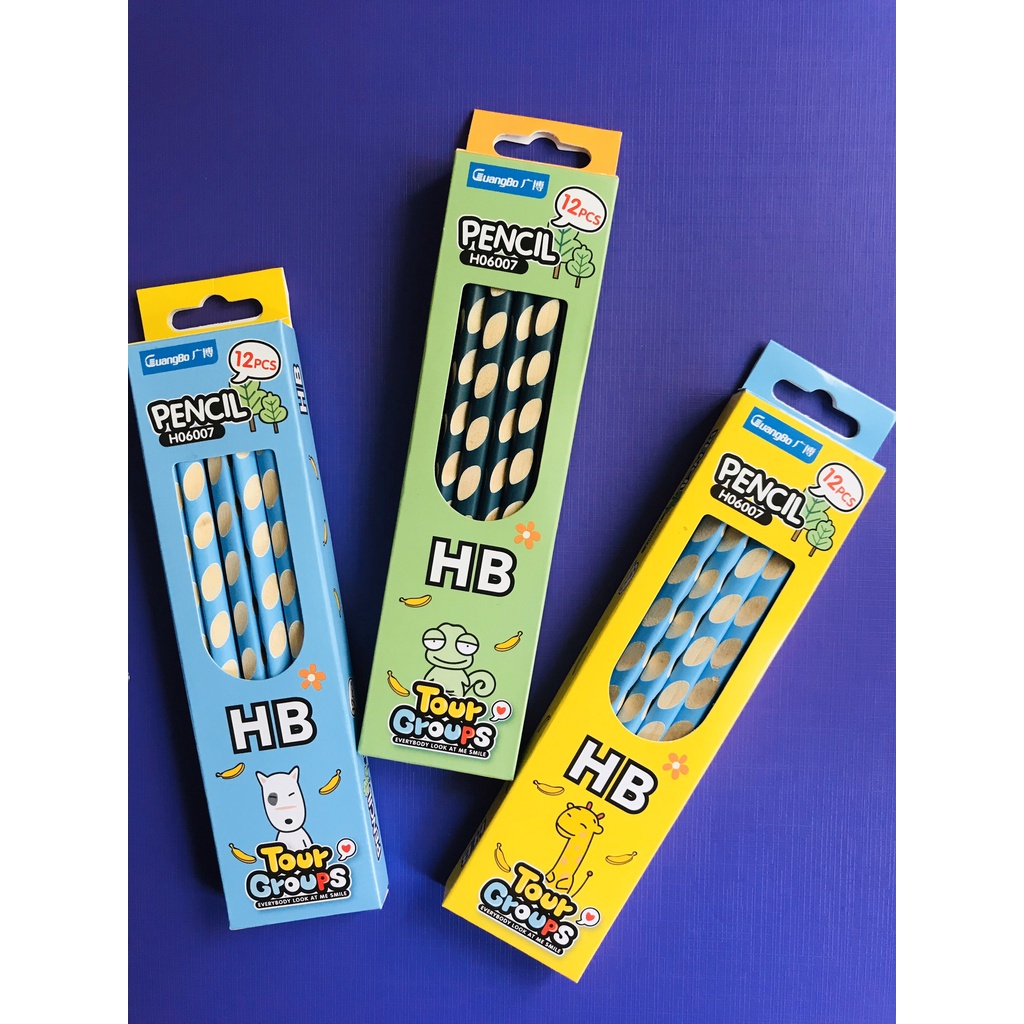 Bút chì định vị tay cầm cho bé tập viết 2B Deli