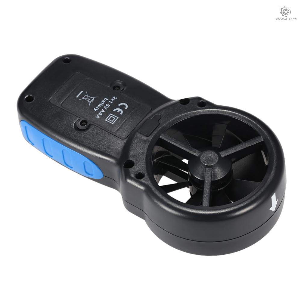 Máy Đo Tốc Độ Gió Kỹ Thuật Số Mini HoldPeak HP-866B Màn Hình LCD