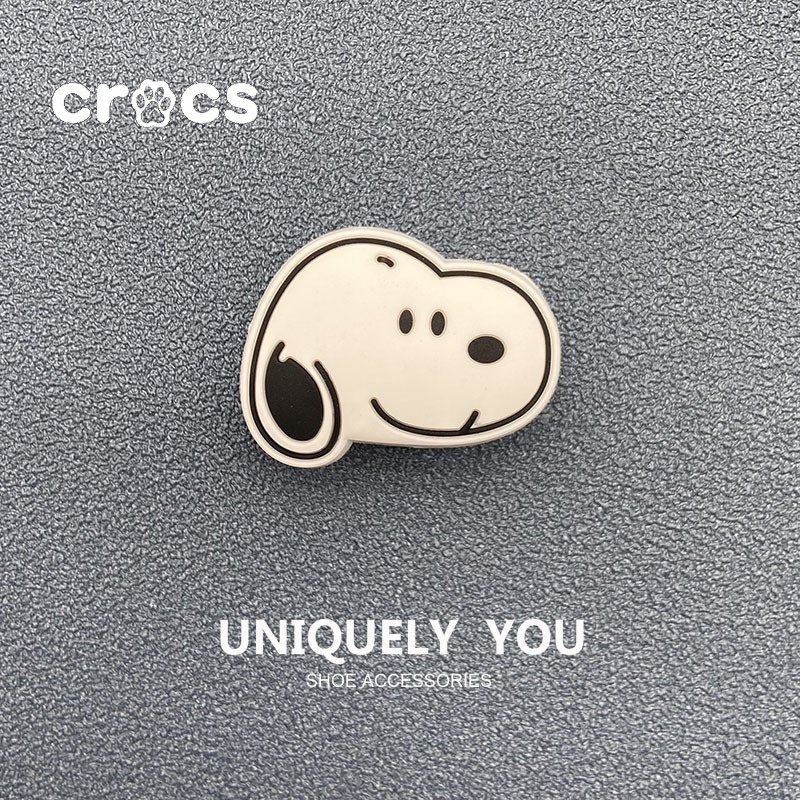 Khóa Cài Hình Hoạt Hình / Hoa / Giày crocs DIY Trang Trí Đa Ứng Dụng