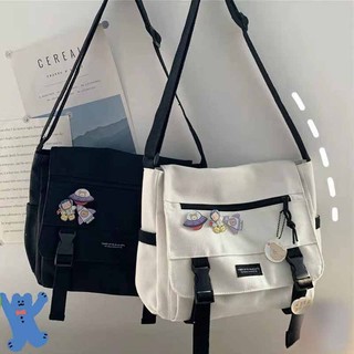 Túi đeo vai SCHWARZ ETIENNE cỡ lớn thiết kế đơn giản phong cách retro Nhật Bản cho nam và nữ