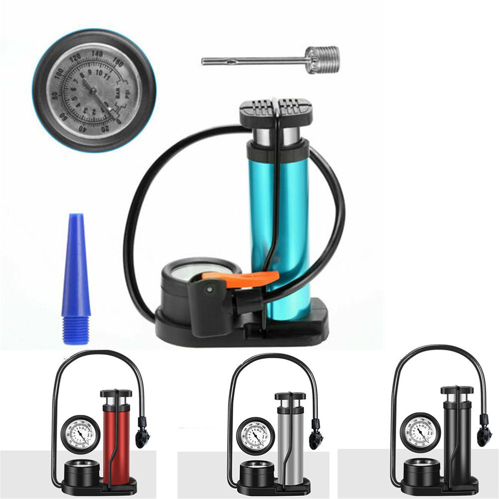 Bơm xe máy đạp chân mẫu 2023