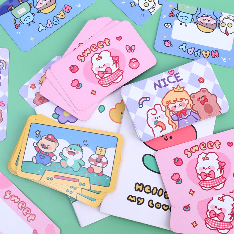 Miếng Dán May Mắn Họa Tiết Dễ Thương Độc Đáo Trang Trí Nhà Cửa DIY