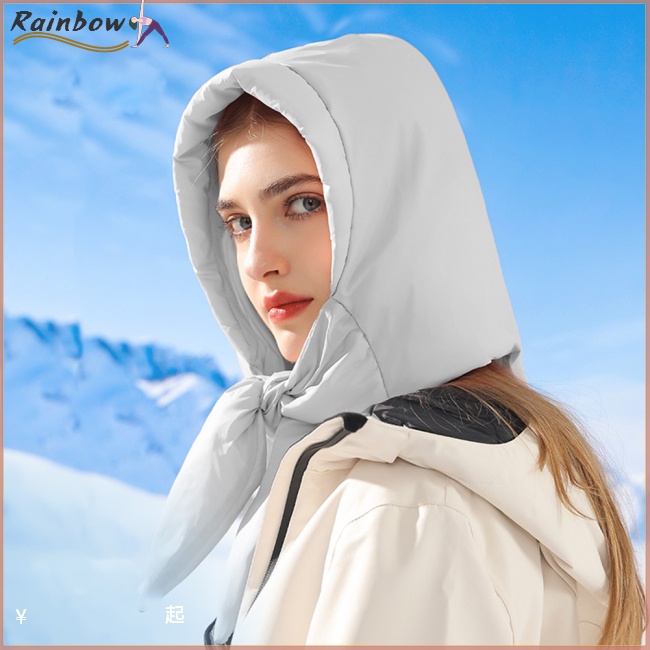 [COD] Khăn Trùm Đầu Cotton Dày Dặn Giữ Ấm Mùa Đông Nhẹ Nhàng Chống Lạnh Cho Nữ Giới Kerchief