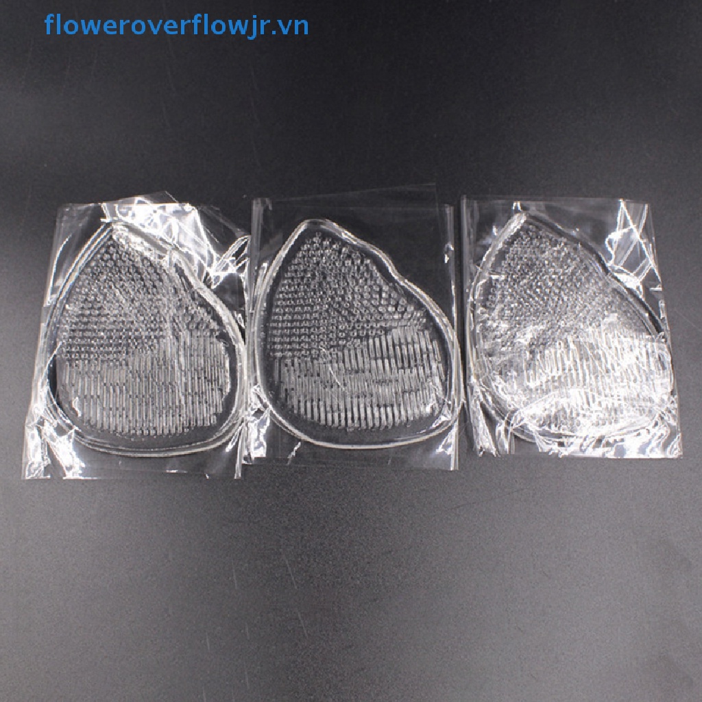 1 Cặp Đệm Lót Giày Bằng Silicon Gel Mềm Cho Nữ