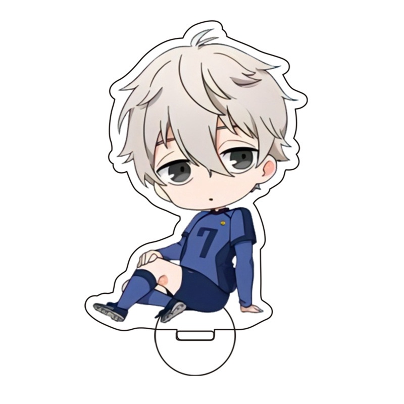 Mô Hình Nhân Vật Isagi Yoichi Bachira Chigiri Dễ Thương 10cm