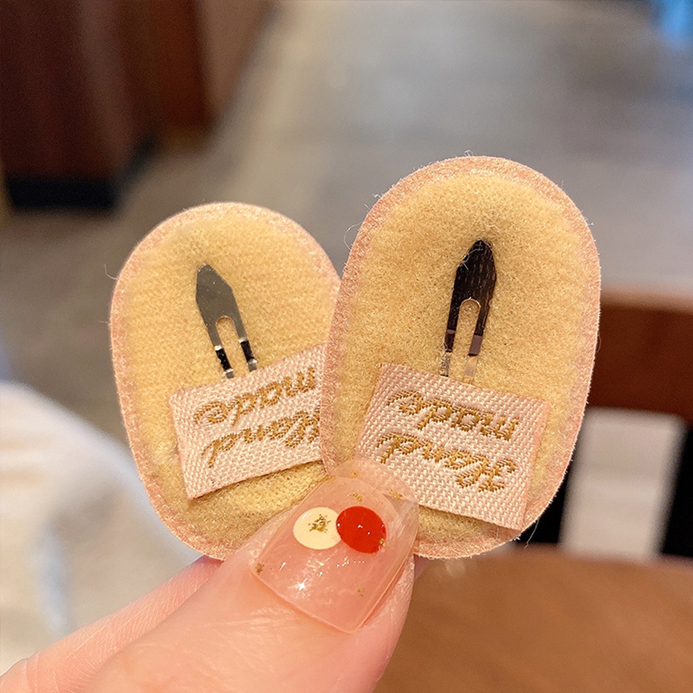 5PCS BB Hairpins Candy Color Hair Clip Kids Hairgrips Oval Duckbill Clips Girls Headwear Sweet