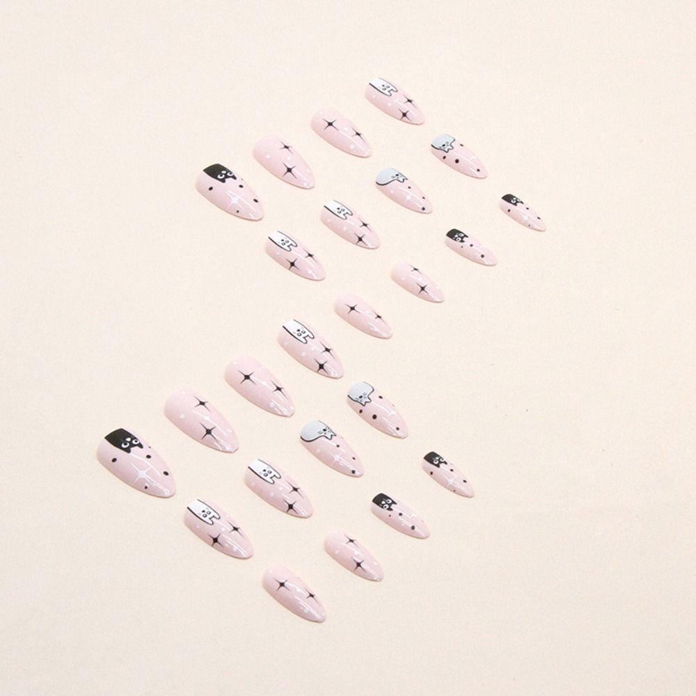 Bộ Móng Tay Giả Dạng Ấn Đơn Giản