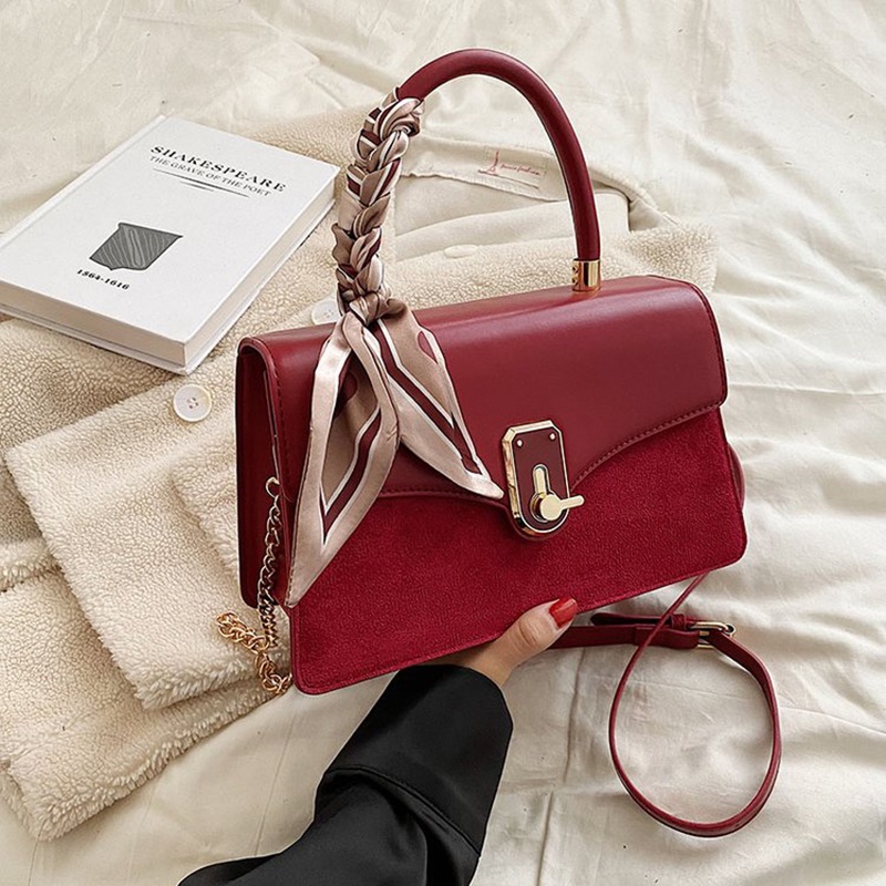 Túi Đeo Vai Bằng Da Cao Cấp Phong Cách Phương Tây Thời Trang Cho Nữ