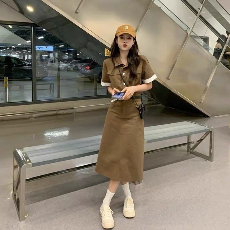 Sét áo váy somi kate kèm belt dự tiệc, đi chơi dễ thương