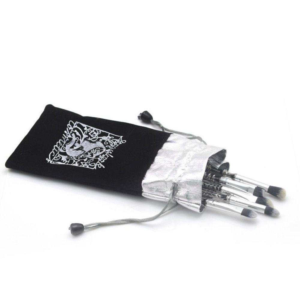 BSUNS Set 5 Cọ Trang Điểm Lông Mày Có Thể Gấp Gọn Tiện Dụng