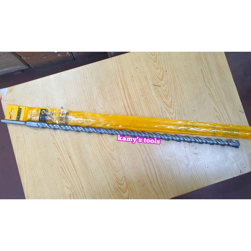 Mũi khoan bê tông đuôi gài 4 rãnh 16mm 18mm 20mm dài 600mm 60cm