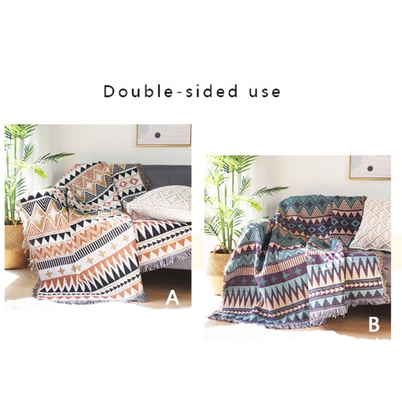 Vỏ Chăn Trải Sô Pha In Họa Tiết Phong Cách Bohemian