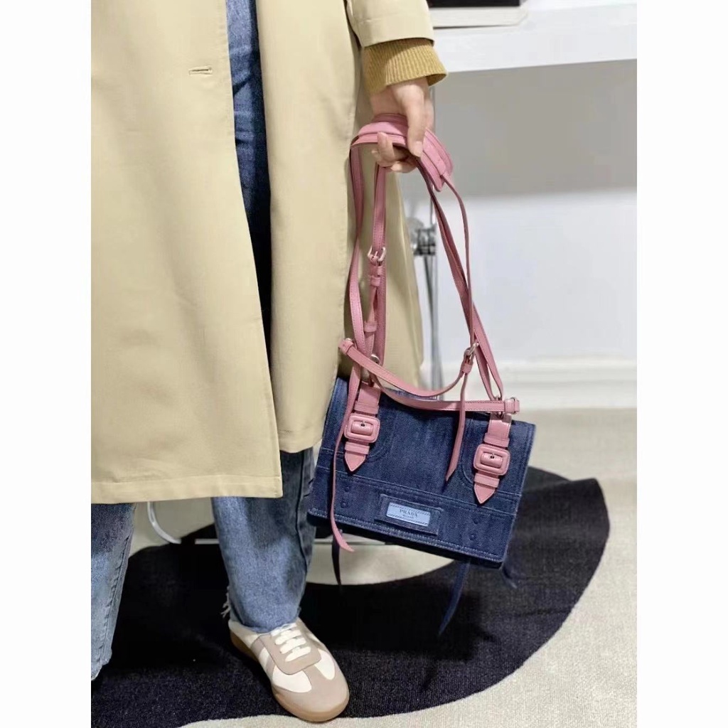 Túi Denim Đeo Chéo Phong Cách Retro Thời Trang Mới 2023 Dành Cho Nữ