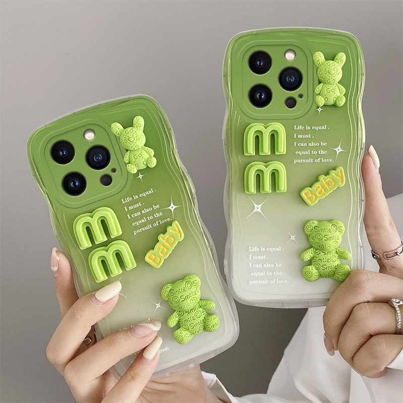 Ốp Điện Thoại Mềm Hình Gấu 3D Cho VIVO 1811 1814 1815 1816 1817 1908 1823 1807 1820 1929 1915 1934 1907