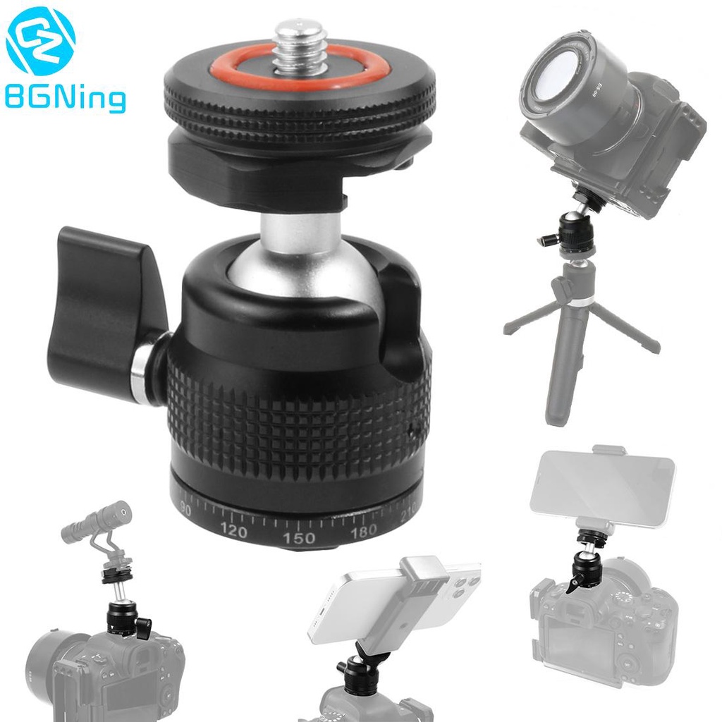 Giá Đỡ Đèn Flash Máy Ảnh SLR 1 / 4 '' Chuyên Dụng Chất Lượng Cao