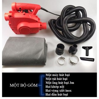 Máy hút bụi dùng công nghiệp siêu mạnh dùng được cho máy gỗ, cắt rãnh tường, máy mài - công suất 2280 - 23000 vòng/phút
