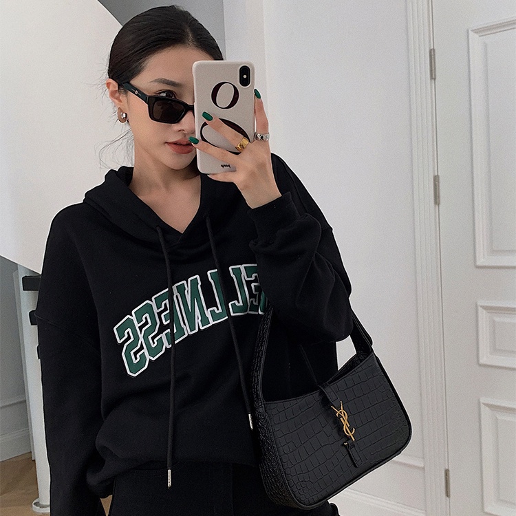 Hàng Có Sẵn Áo Hoodie Unisex Oversize Phong Cách Hàn Quốc