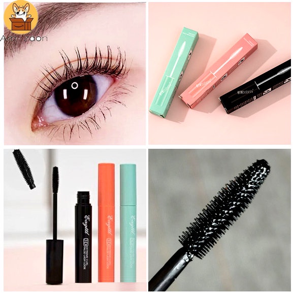 Mascara 3 Màu Sắc Tùy Chọn Lâu Trôi Chống Thấm Nước Chống Thấm Mồ Hôi Trang Điểm Hiệu Ứng Tự Nhiên