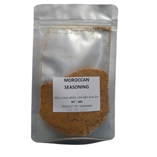 [ 1kg ] Gia vị Moroccan Seasoning - Hàng nhập Đức gói 100g,1kg