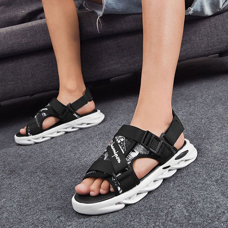 Dép LAVINA CARPIO quai ngang chống trượt thời trang cá tính dành cho nam