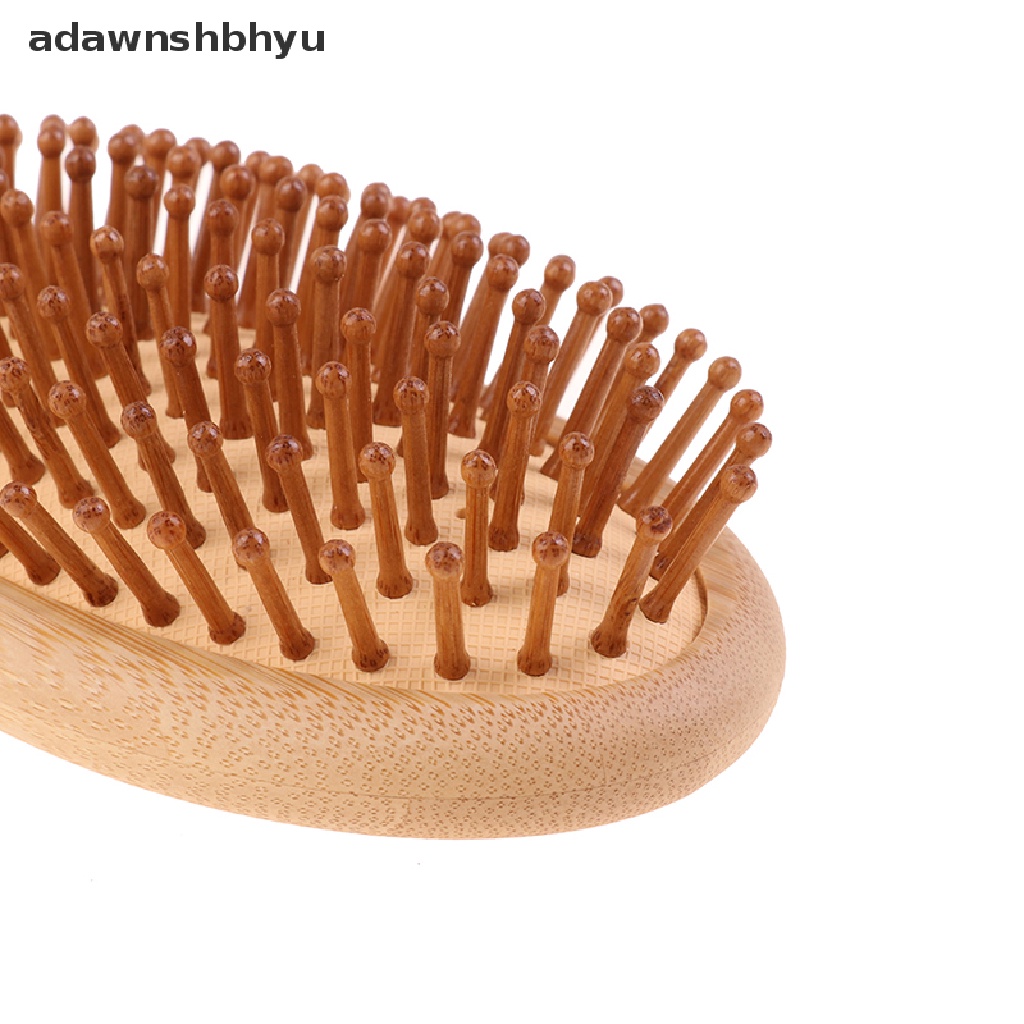 1 Lược Chải Tóc Massage Da Đầu Chống Tĩnh Điện Bằng Tre